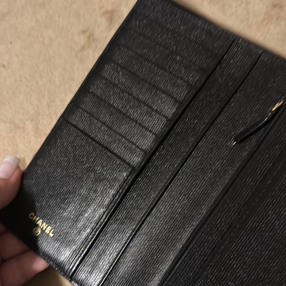 CHANEL Classic Black Leather Wallet - Picture 11 of 16